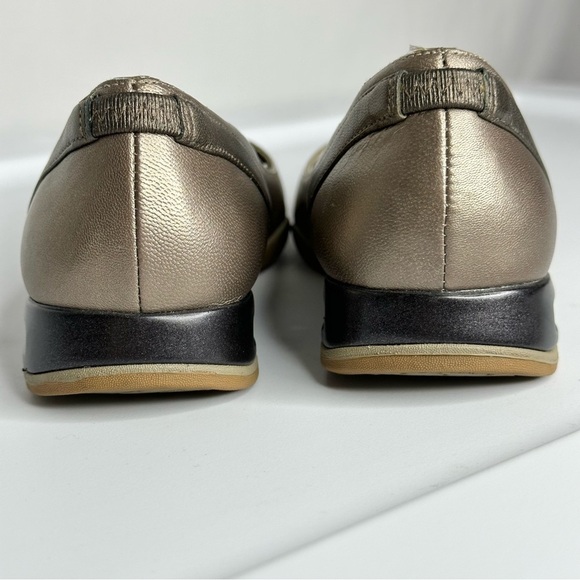 Cole Haan Nike Air Metallic Ballet Style Flat Comfort Shoe D28867 Women’s 6.5 - Picture 4 of 8